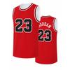 23 Canotta a Rete Traspirante Senza Maniche Maglia da Basket Uniforme Classica per Fan Sportivi per Sport e Abbigliamento Casual Bambini e Famiglia