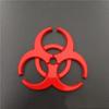 Umbrella Biohazard Logo Car Badge Sticker Side Fender Rear Trunk Emblem Decal for SUV Car  Truck Sports Car Racing Car Motorcycle