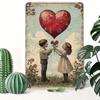 Retro Metal Tin Sign Farmhouse Wall Art Living Room Balcony Decor