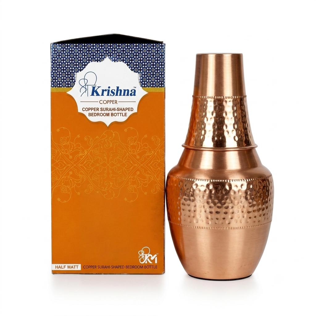 Nirmal Ganga Steel Copper Hammered Design
