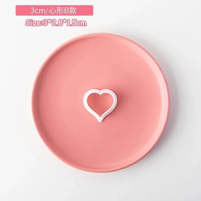 Mini Geometrische Herzform Keksform Valentinstag Liebesherz Ausstechform Fondant Ausstecher Kuchen Dekorieren Backwerkzeug