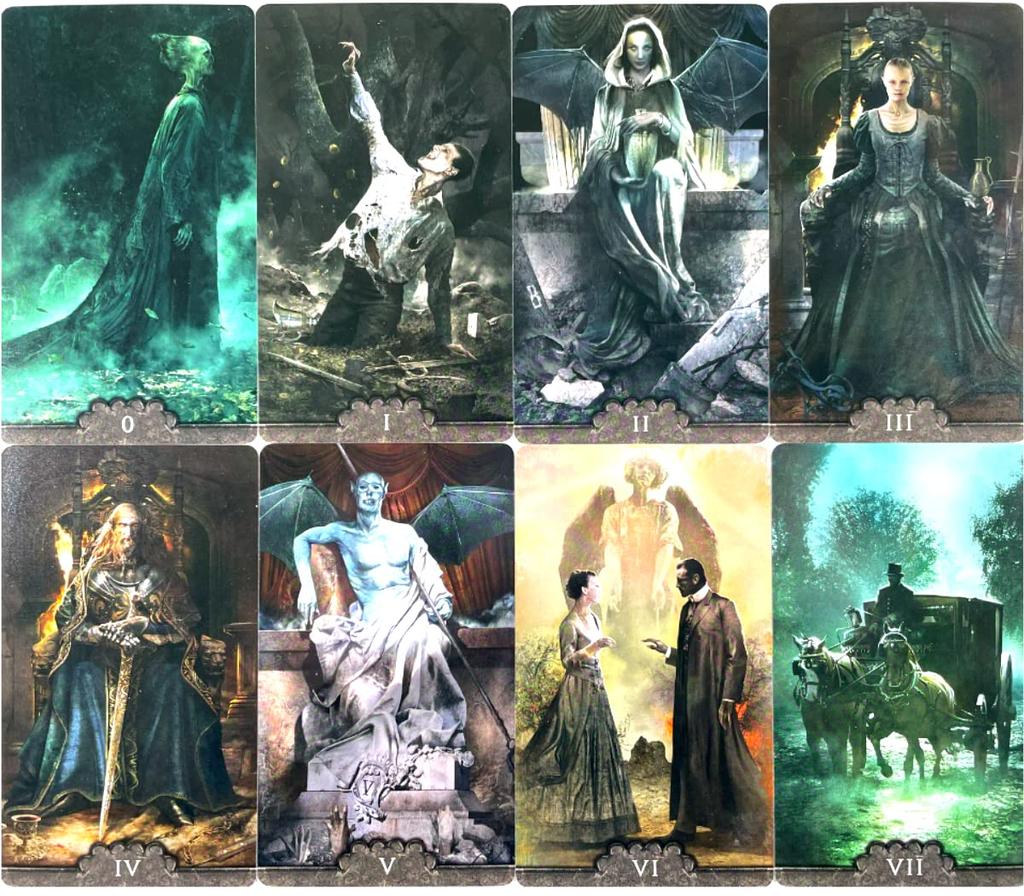 Tarot V Tarot Card with Japanese Authentic I.I.J 78-Card Set, Vampire, Instructions,