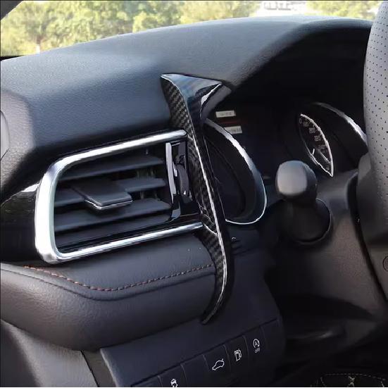 For Toyota Camry 2018-2024 Dashboard Left Air Vent Cover Trim Carbon fiber Kit
