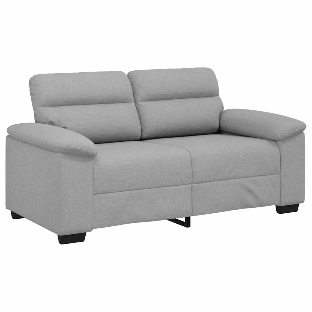 2 Seater Sofa Cloud Grey 160 X 81 X 84 Cm Fabric