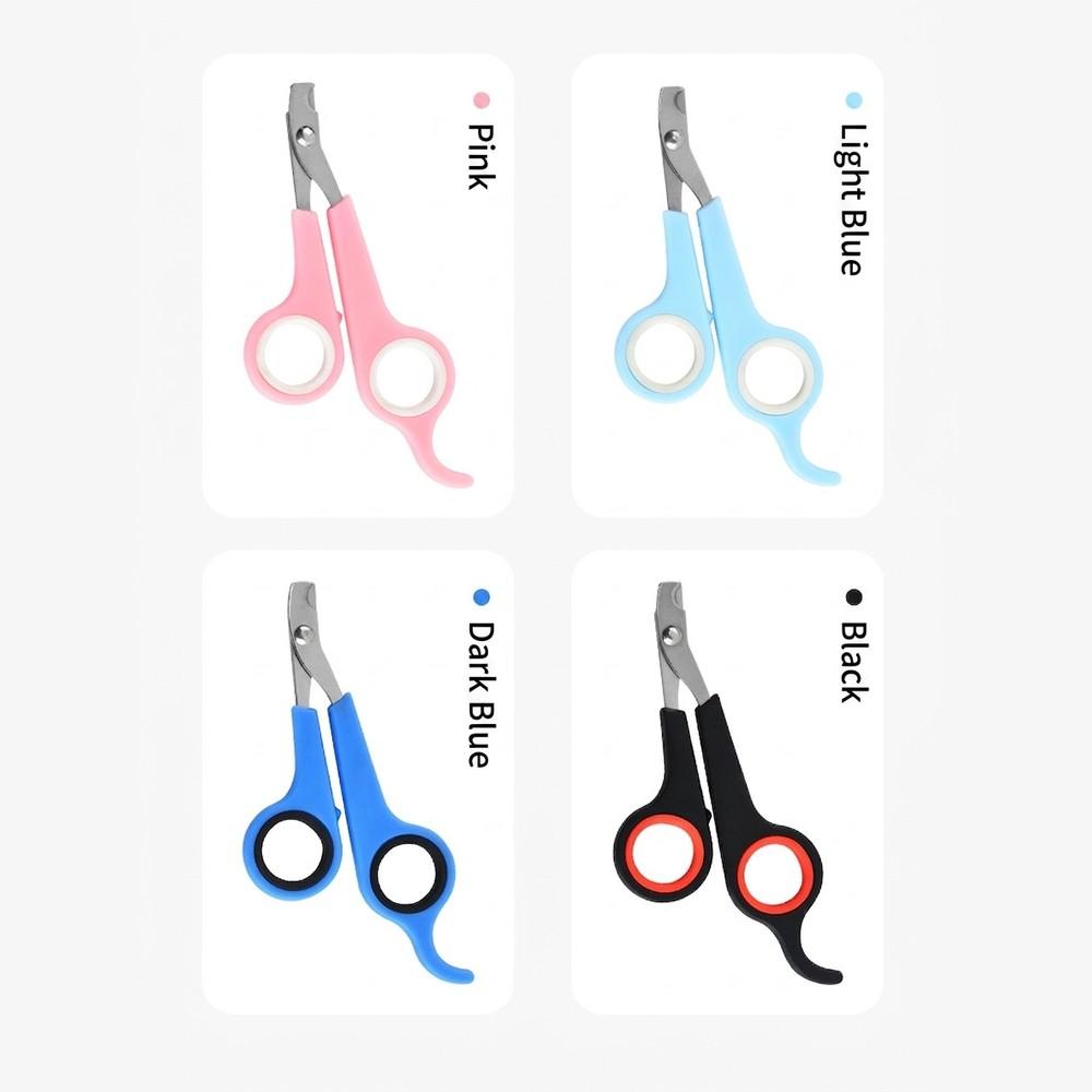 Pet Nail Clippers Stainless Steel Dog Cat Claw Trimmer Small Animal Grooming Scissors for Squirrels Paw Care Cutting Tool