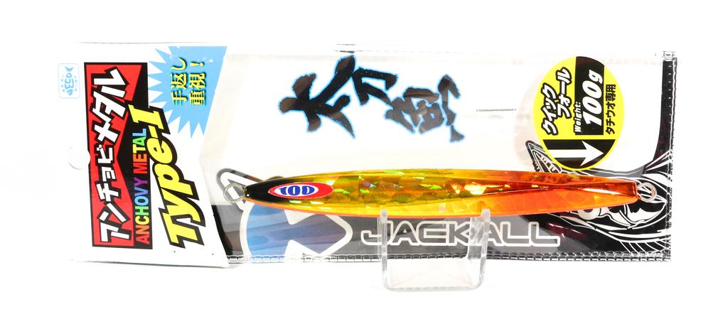 Jackall Metal Jig Anchovy Type 1 Standard 100 grams Oreoreorekin (9763)