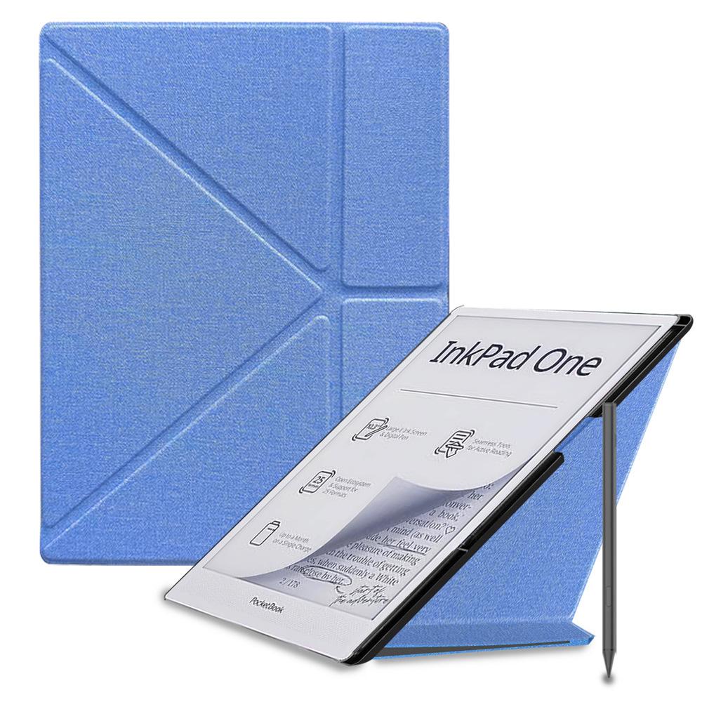 Hoesje voor Pocketbook InkPad One 10.3  (Model:PB1030), Y-Hoekverstelbare Klap Flip Ultra Dunne Draagbare Leren Beschermhoes