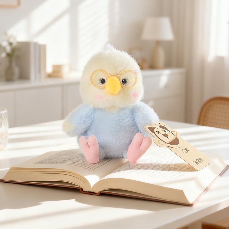 15Cm Stuffed Colorful Parrot Plush Doll Soft Blue Yellow Green Pink Bird Cute Plushie Appeasing Gift