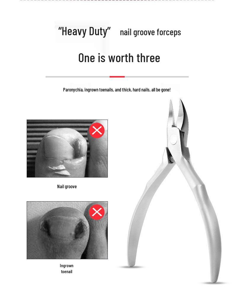 Eagle Beak 8-Piece Nail Care Set: Clippers, Scissors, Tweezers, Ear Pick, Nose Hair Trimmer