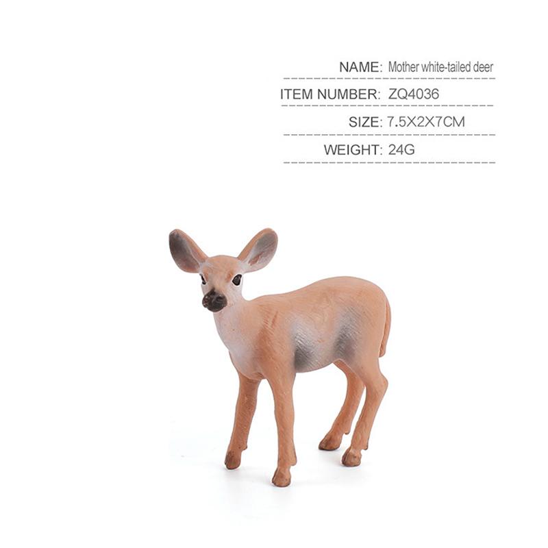 Rentier Weihnachts-Hirsch Xmas Elch PVC Simulation Weihnachtsdekorationen Für Zuhause Frohe Weihnachten Neujahrs-Schmuck