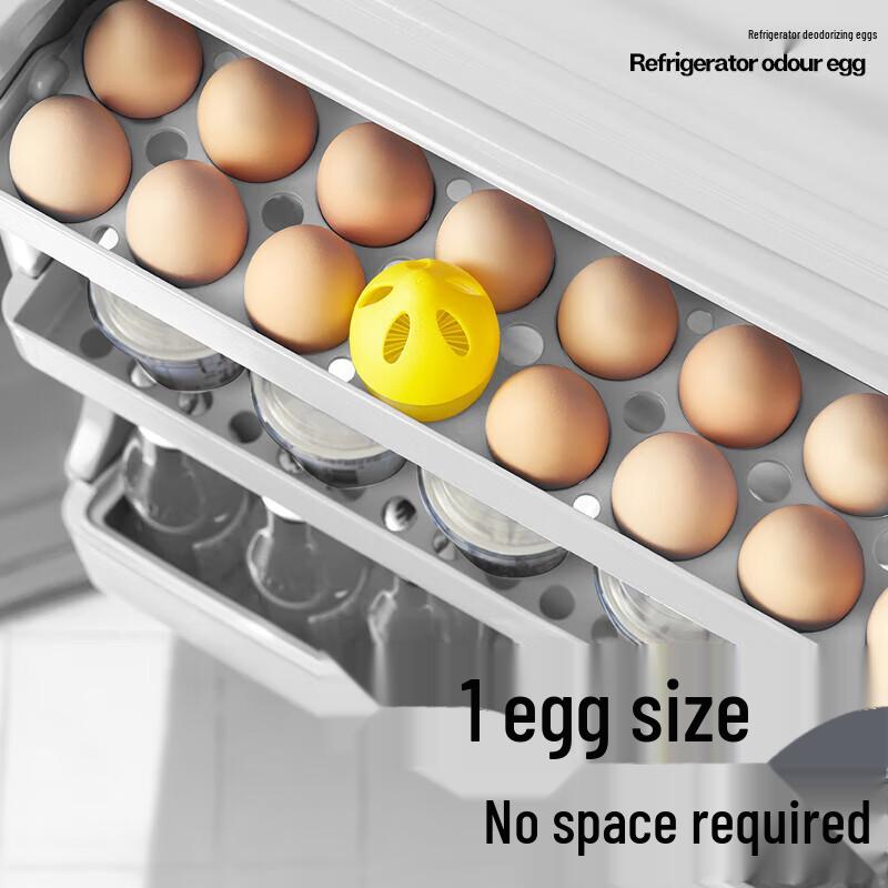 Xiaocangxiong Lemon Refrigerator Deodorizer Egg