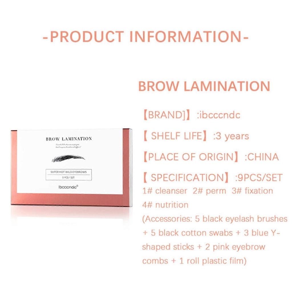 Eyebrow Lamination Kit Beauty Salon Tools Hot Eye Brow Setting Cream
