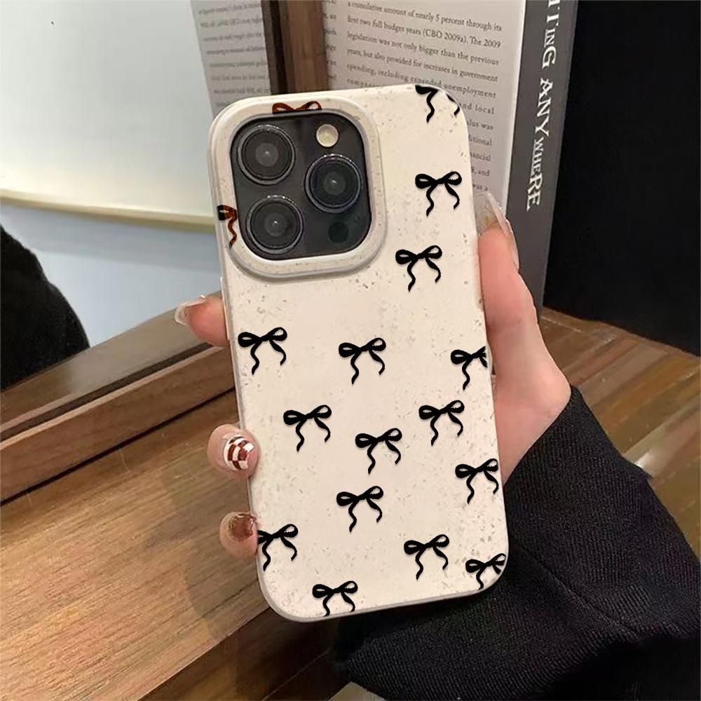 Advanced Bow Phone Case Suitable For IPhone 17 Pro Max Air 16 15 Plus 14 13 12 11 Case Cover Funda For IPhone 16 15 14 Plus Case