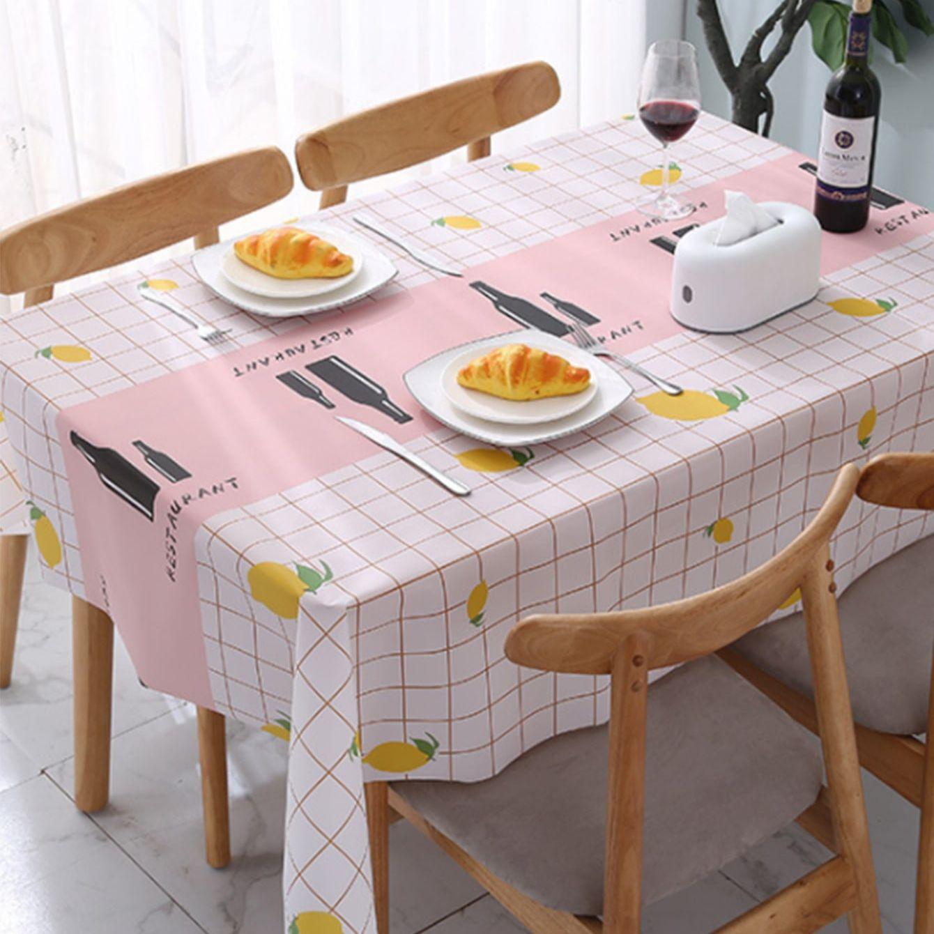 

1 штука простой и утолщенной скатерти