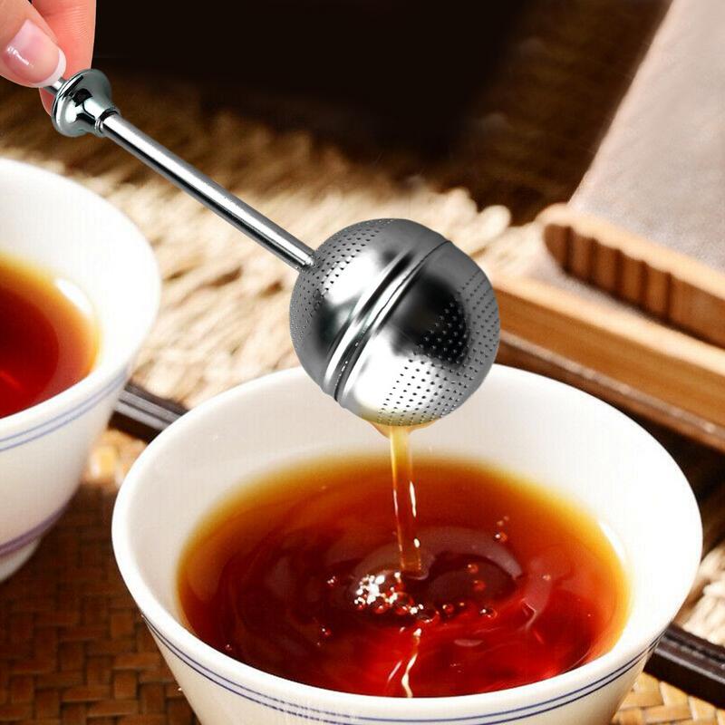 Tea Strainers For Loose Tea Mesh Tea Infuser 2 Pieces Stainless Steel Teapot Strainer Food Grade Fine Tea Strainer Sugar Sifter