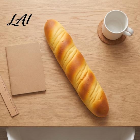 Fun Desk Accessories for Stress Large Baguette Squishy Fidget Toy Realistic French Bread Relief Relaxation Toys Home Use Squeeze Oversized