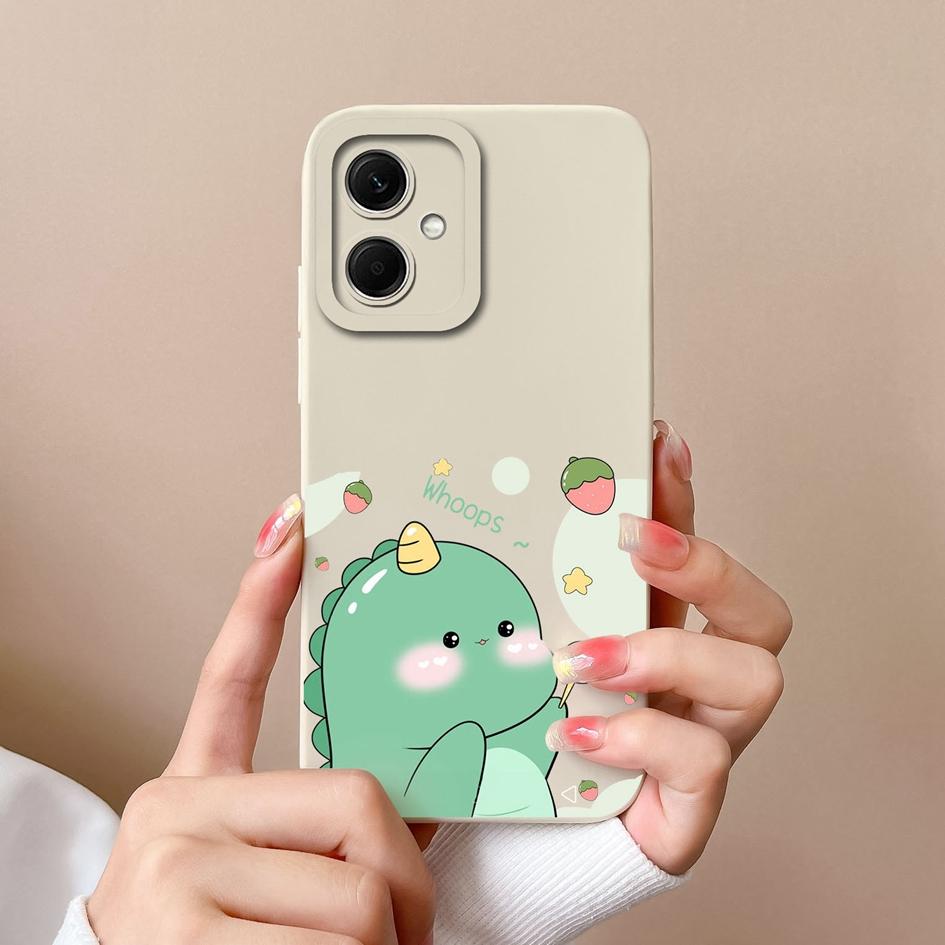 Coque Xiaomi Redmi 12 4G Motif Léopard Et Cœur - Silicone Souple, Protection Antichoc, Design Mignon Pour Femme/fille (marron)