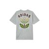 Adidas Originals T Shirts Men's Medium Heather Gray Crew Neck Moderate KD1847