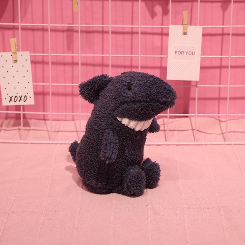 The same smiling big tooth doll, creative plush toy with hand gift, grab machine doll, throw cloth doll