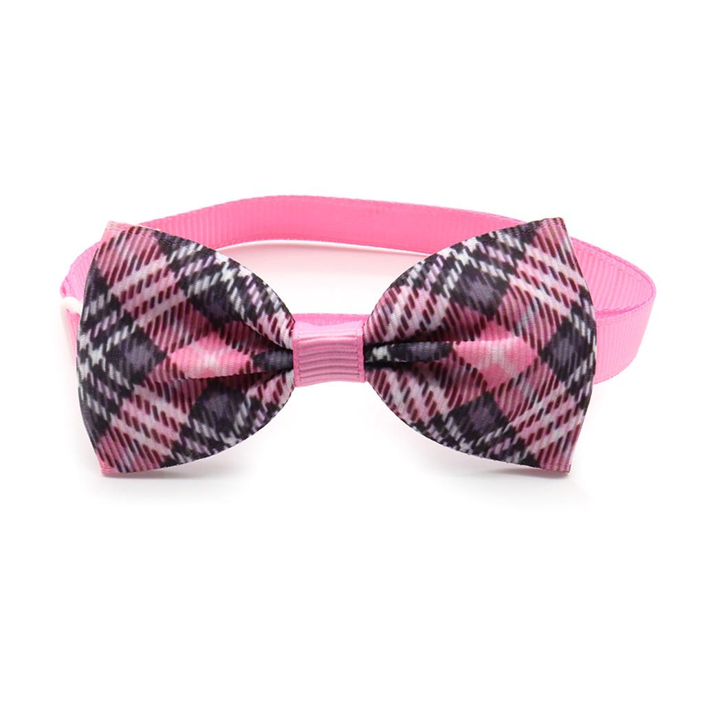 Adjustable Cat Collar New Year Party Dog Bow Tie Pet Wedding Necktie Collar Pet Festival Party Supplies Formal Neckwear