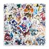 50-Piece Cute Onmyoji Cartoon Stickers for DIY Projects