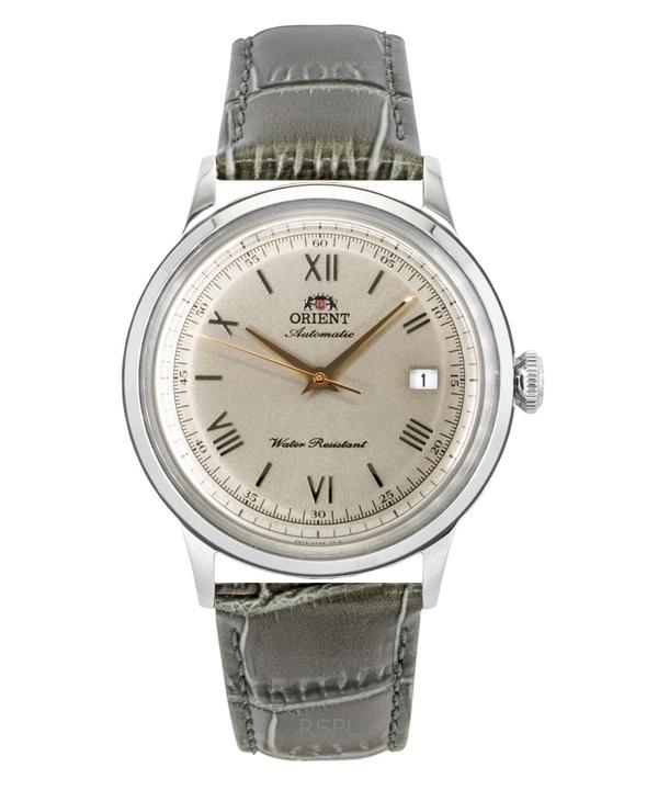 

Orient Bambino Classic Кожаный ремешок Бежевый циферблат Автоматические RA-AC0025N Мужские часы бежевый