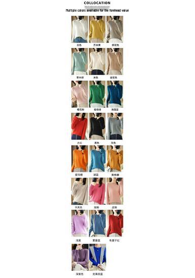 Women's Round Neck Sweater: Solid Color Knit Pullover for Autumn/Winter, Long Sleeve, Lightweight and Short.