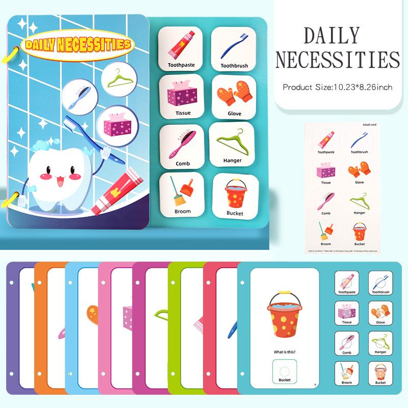 Quiet Toys, Baby Books, Busy Books, Montessori Books, Tear-and-shred Books, DIY Handicrafts, Kindergarten Children's Educational Toys