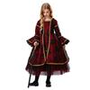 Halloween Child Vampire Costume For Kids With Spandex Fabric For Stage Performance