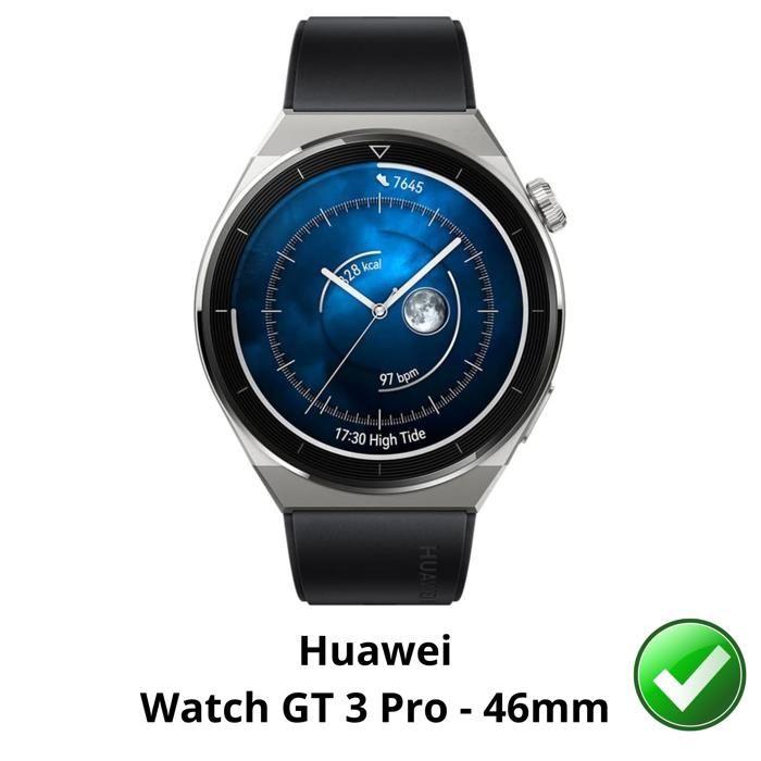 Protecție ecran pentru Huawei Watch GT3 Pro - 46mm [Pachet 6] Folie Protectoare din Plastic Rezistentă Ultra Subțire Phonillico