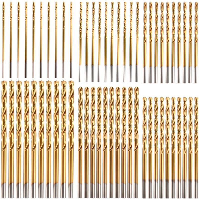 B97A-High Speed Steel HSS Micro Drill Bits 3/64"-1/8" 120 Pcs Drill Bits Set For Wood, Metal, Steel, Plastic, Aluminum Alloy