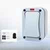 Outdoor Light Switch 1 Gang Wall Mount with LED Indicator IP66 Waterproof Rated for Garden and External Electrical Use