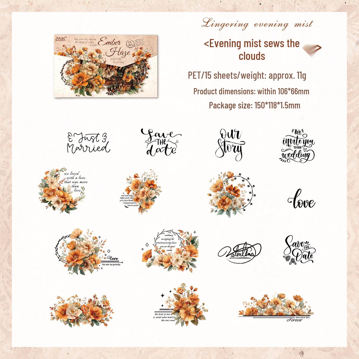 Yue Zhen Creative DIY Journal Stickers for Kids