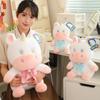 Cute Bow Tie Unicorn Plush Toy Girl Birthday Gift Calf Sleeping Pillow Claw Grabbing Machine