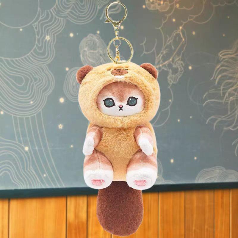 ' Cattoon Amine Anime Mofusand Plush Doll Toys Stuffed Animals Keychain Bag Small Pendant Hangings Christmas Birthday Gifts