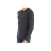 Polo Ralph Lauren Small Logo Pattern Loose Fit Round Neck Wool Sweater Men Sweater Dark-Gray 710714346-008