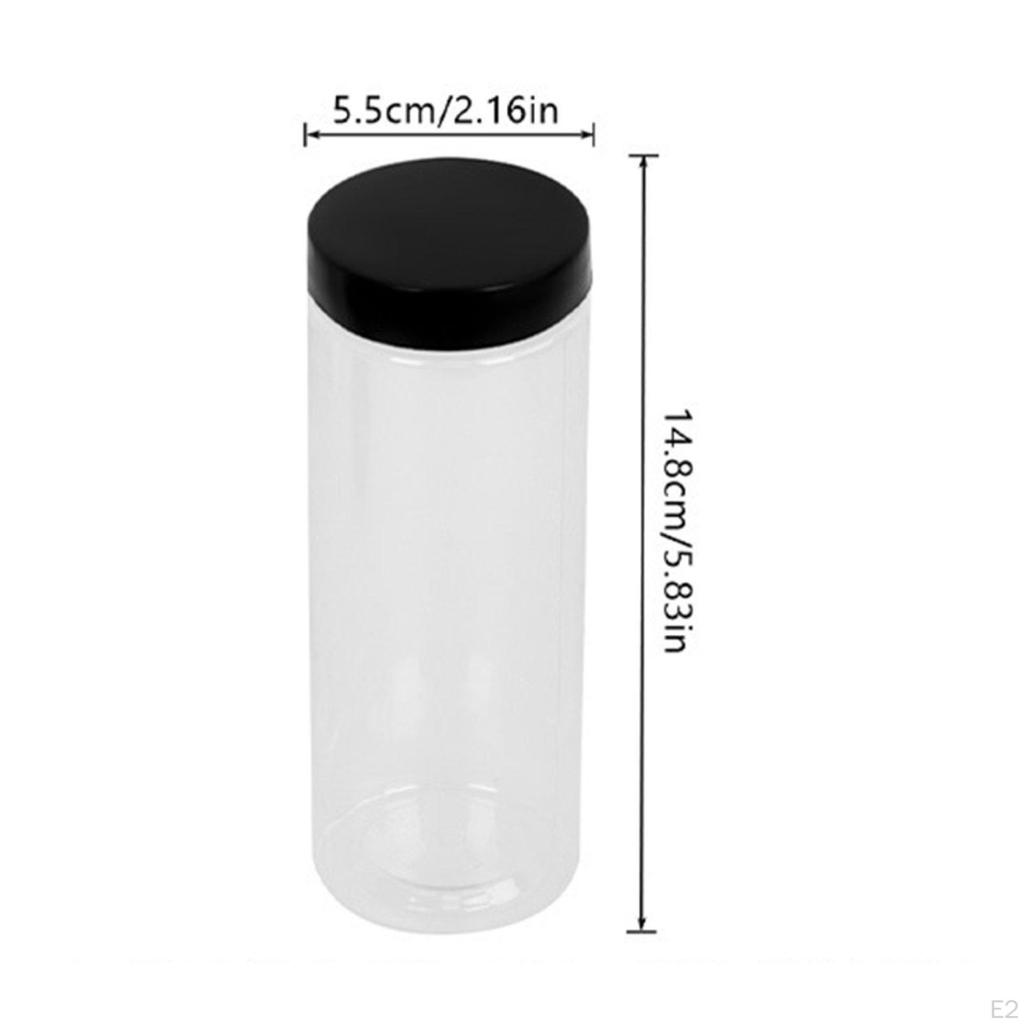 Golf Balls Storage Tube Holder Barrel Clear Compact, Accessory Professional Durability,
