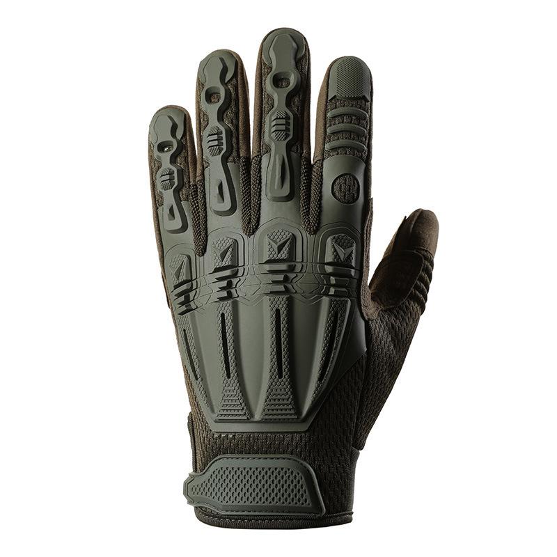 Tactical gloves men's outdoor full finger touch screen palm non-slip wear-resistant sports motorcycle cross-border riding gloves