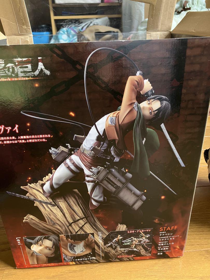 

[USED] Attack on Titan Levi Figure Kotobukiya