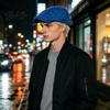 Comfortable Fit Hat Men Woolen Newsboy Flat Cap, Soft Fitted Driving Cabbie Hat, Retro Peaked Cap Style for Spring And Autumn Casual Daily Wear