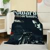 Movie E-Edward Scissorhands Throw Soft Warm Flannel Fleece Throw Blanket, Cozy Plush for Sofa Bed & All Seasons