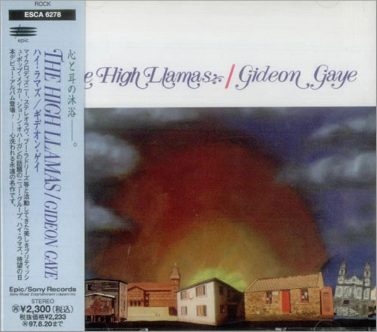 

CD HIGH LLAMAS - Gideon Gay ESCA6278 Epic 1995 Japan Obi Pop