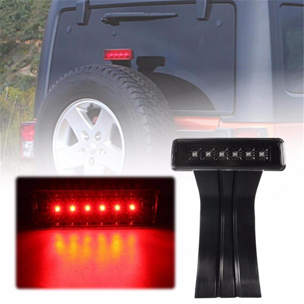 Spare Tire LED 3rd Brake Light High Mount Stop Lamp For Jeep Wrangler JK 2007-18