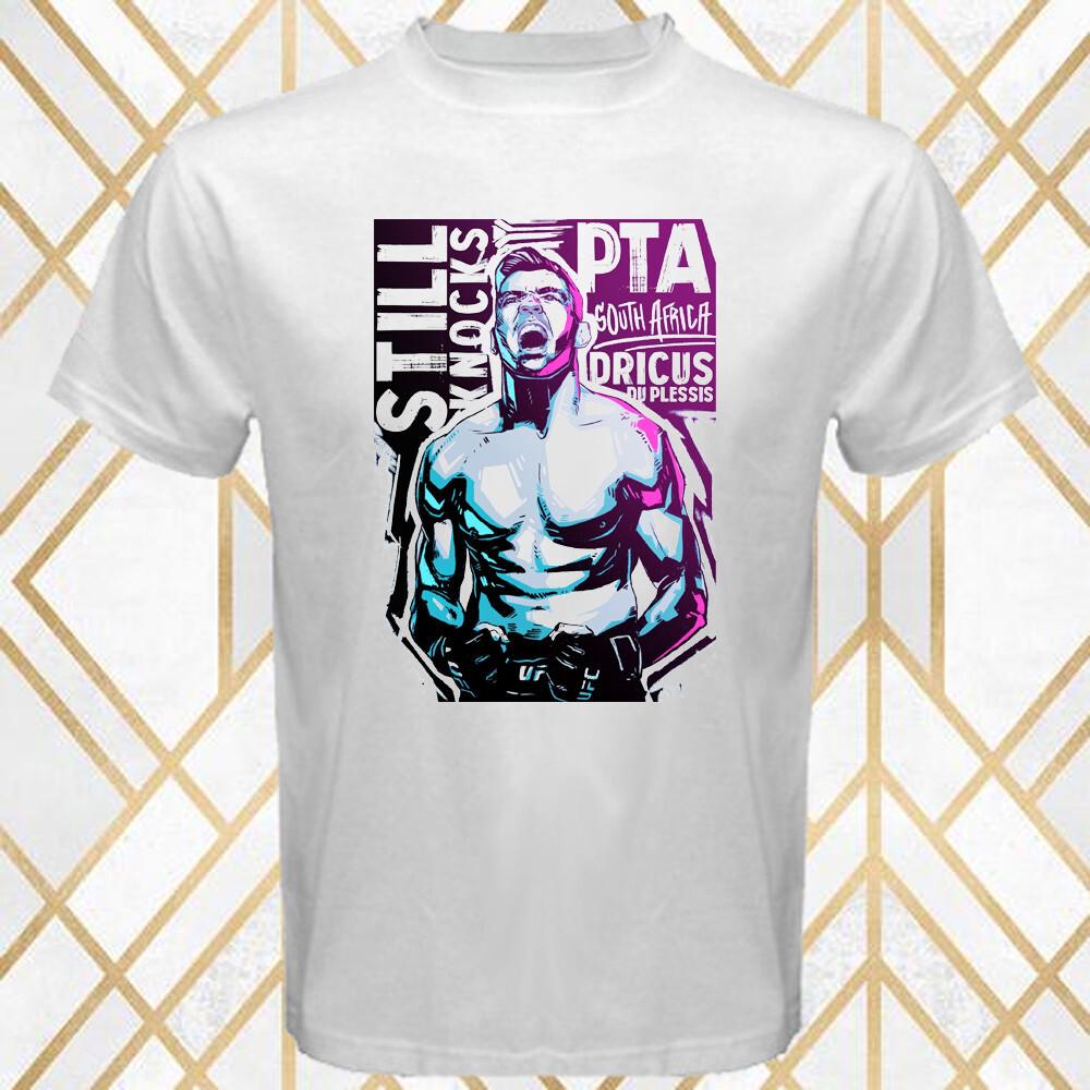 Dricus Du Plessis MMA Fighter Champion Men s White Size S 3XL XXXL
