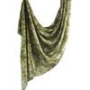 Silk Print Scarf With Ethnic Pattern For Fashionable Women And Cold Weather
