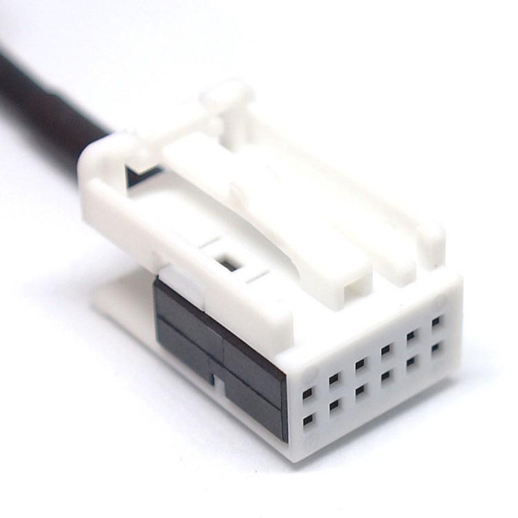 12-Pin AUX Audio Cable for BMW Car Stereo: E60, E61, E81, E91 Series