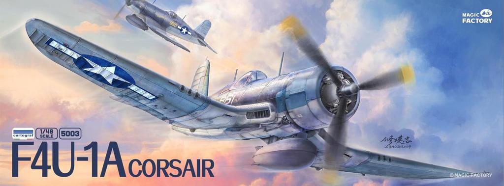 Magic Factory American Vought Corsair Plastic Model MGF5003 1/48 F4U-1A