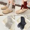 Comfortable Warm Winter Socks Thick Crew Socks Trendy Women's Wool Socks  Autumn Season