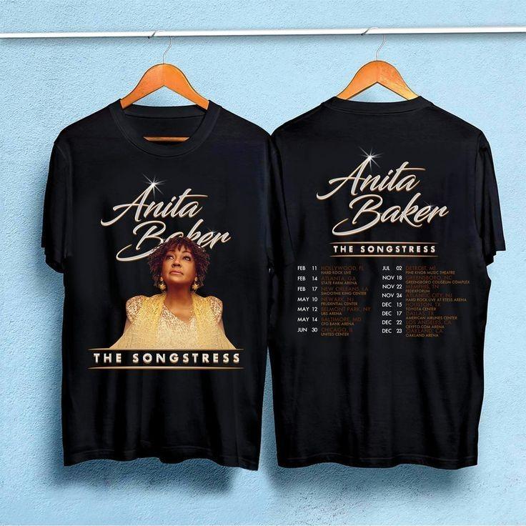 

Anita Baker Two Sided 2 Sided Shirt 2023 Music Tour Shirt SEG_054 Unisex T-Shirt XXXXL