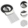 Onion Holder for Slicing Lemon Slicer Stainless Steel Cutter Fork Cheese